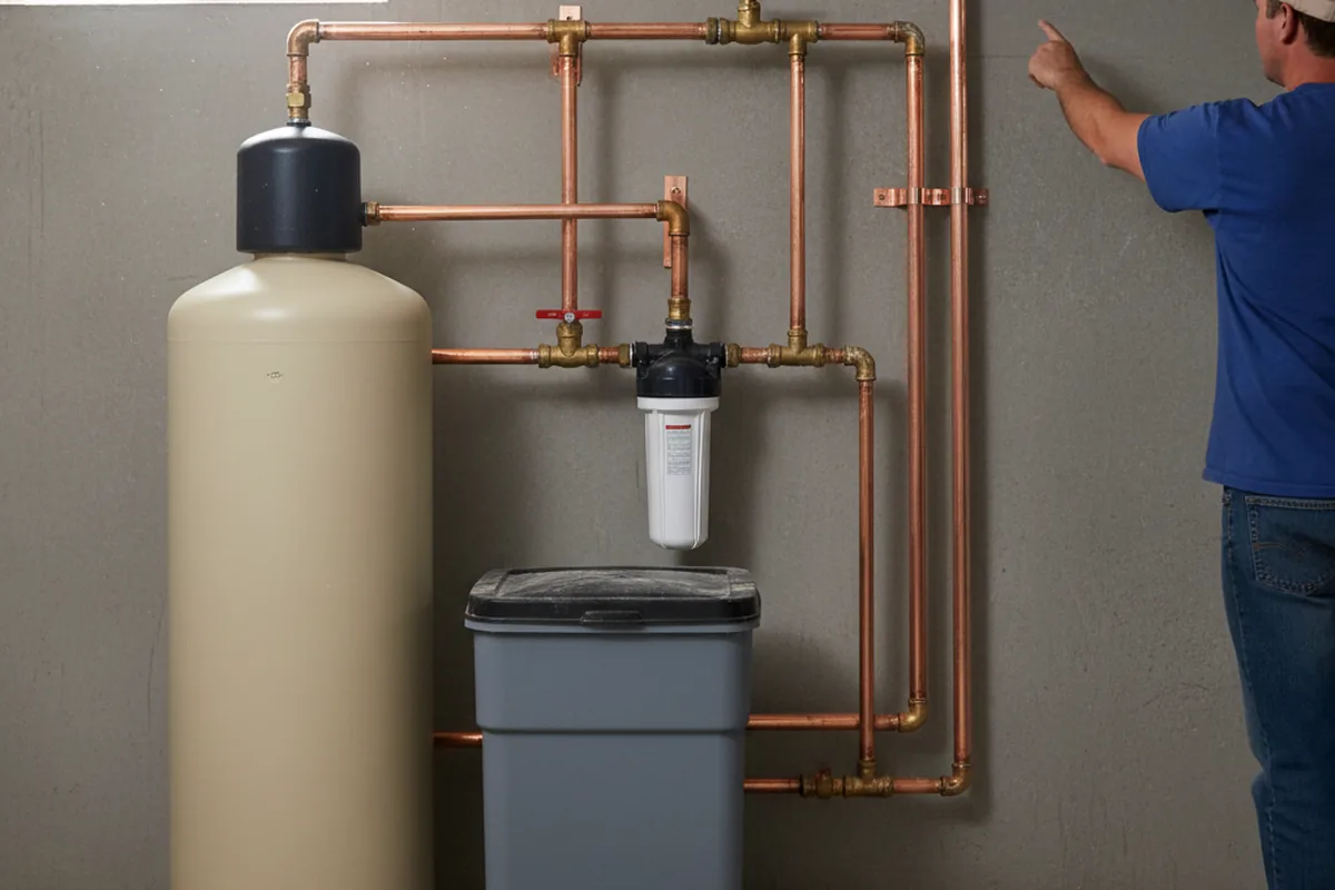 Whole-house water treatment system installed in Shartlesville